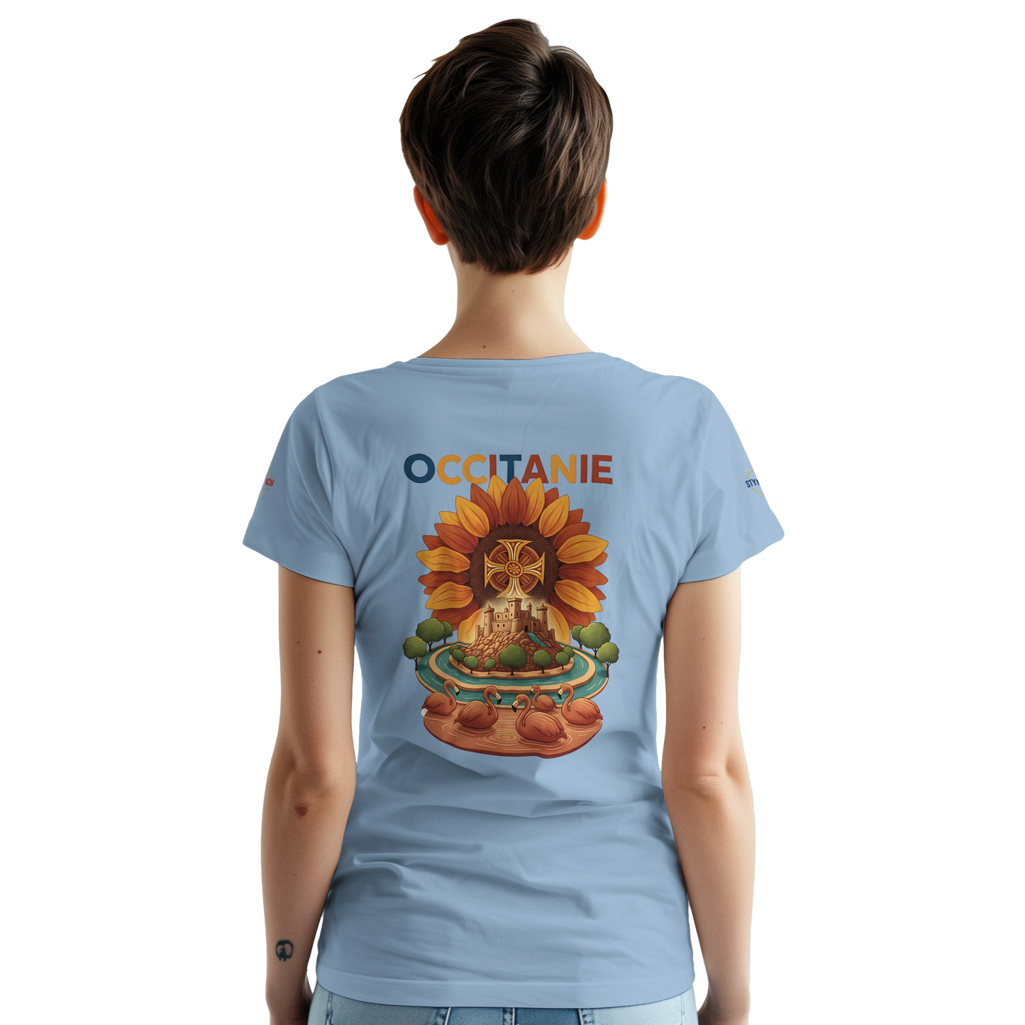 T-shirt Unisexe Occitanie – Coton Épais Premium