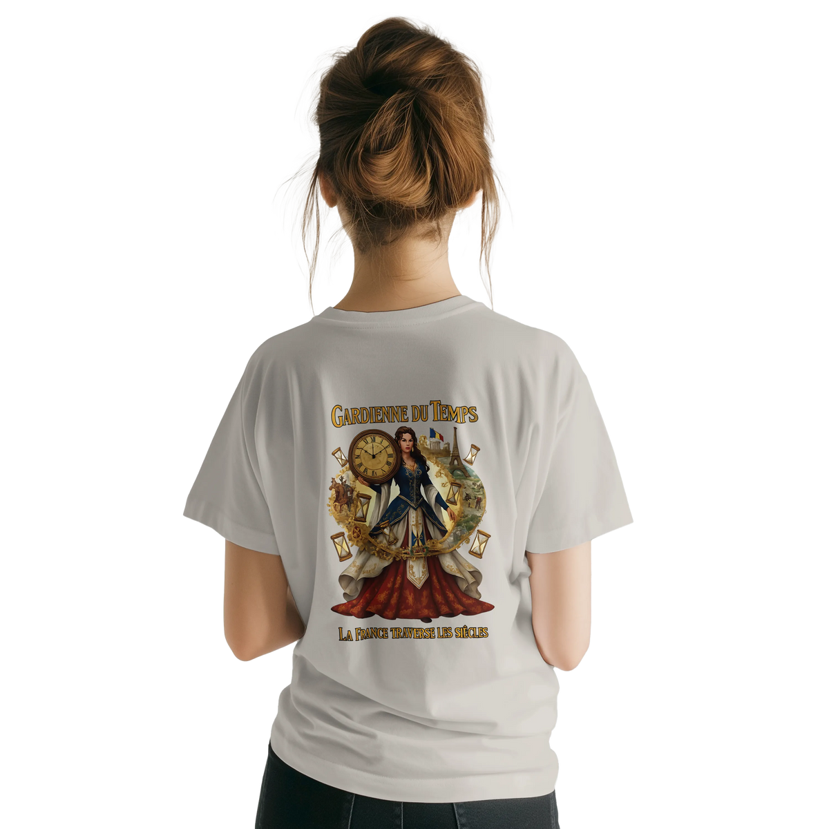 T-shirt Femme Gardienne du Temps - Classique Ras du Cou Gildan 64000