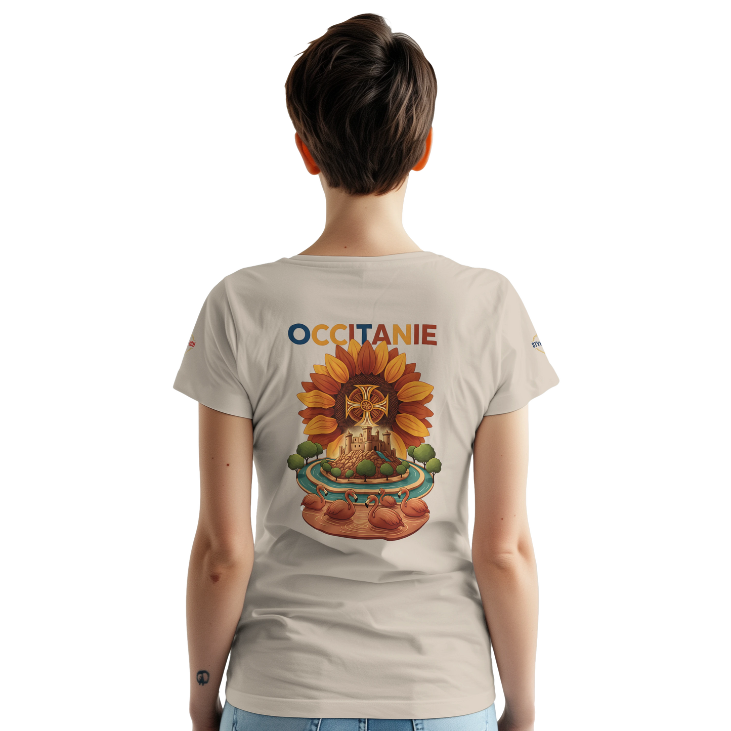T-shirt Unisexe Occitanie – Coton Épais Premium
