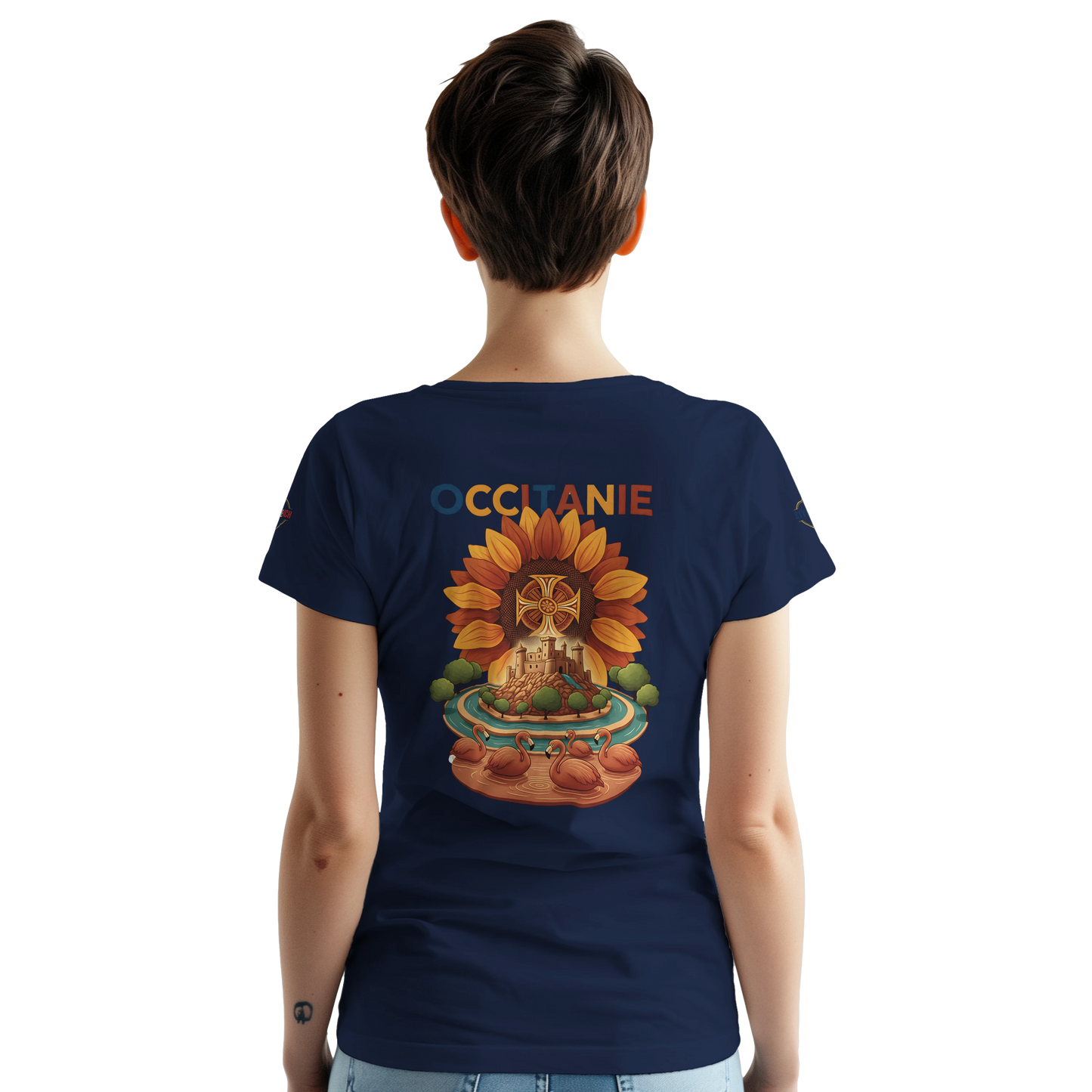 T-shirt Unisexe Occitanie – Coton Épais Premium
