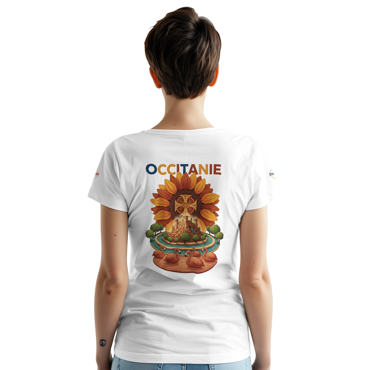 T-shirt Unisexe Occitanie – Coton Épais Premium