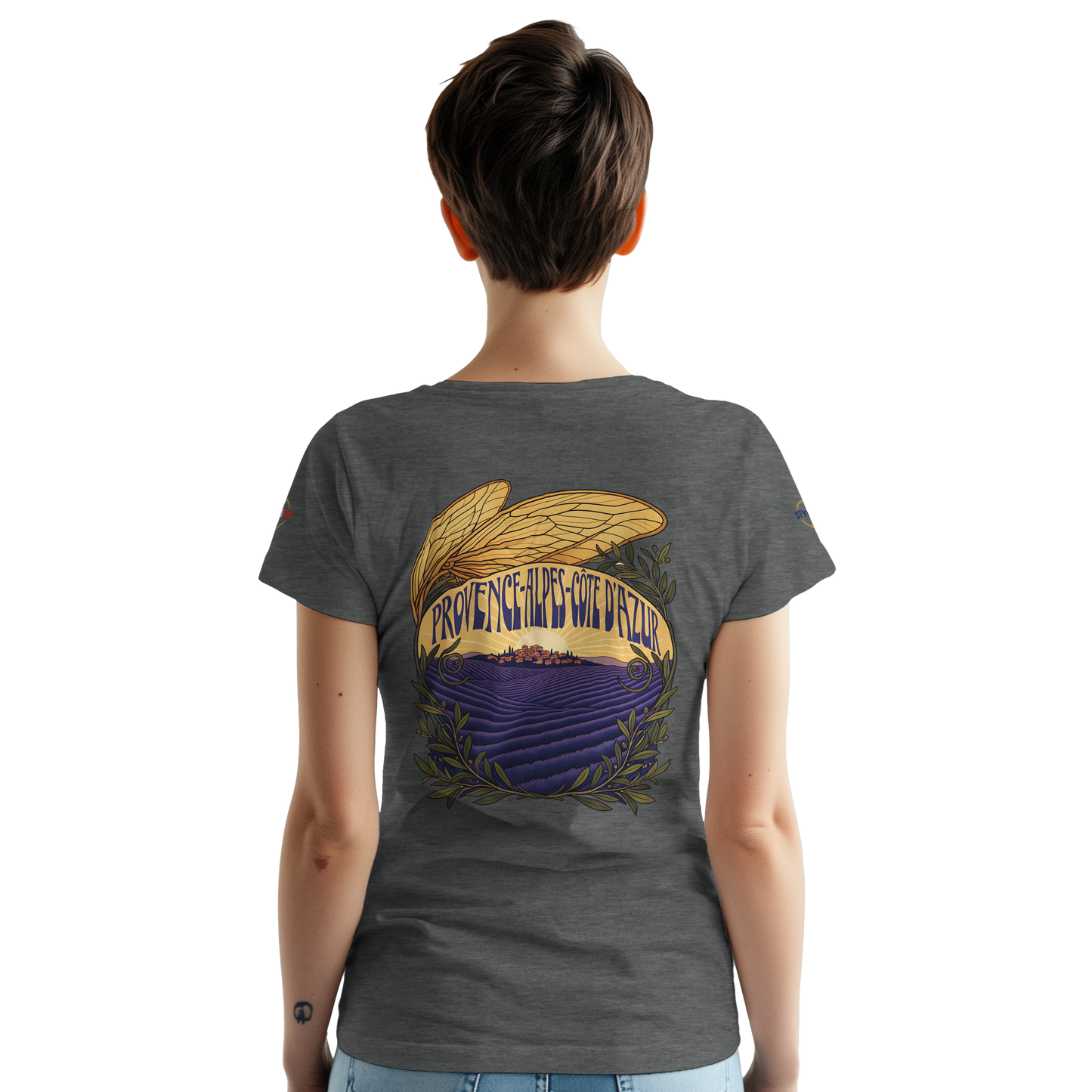 T-Shirt Unisexe Provence-Alpes-Côte d'Azur – Coton Épais Premium