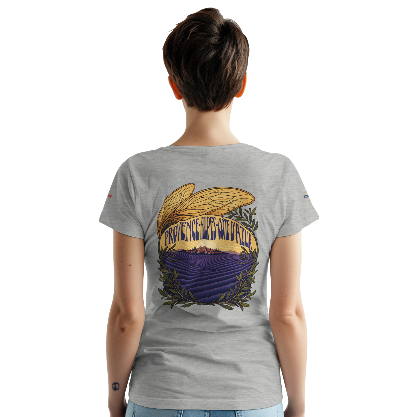 T-Shirt Unisexe Provence-Alpes-Côte d'Azur – Coton Épais Premium