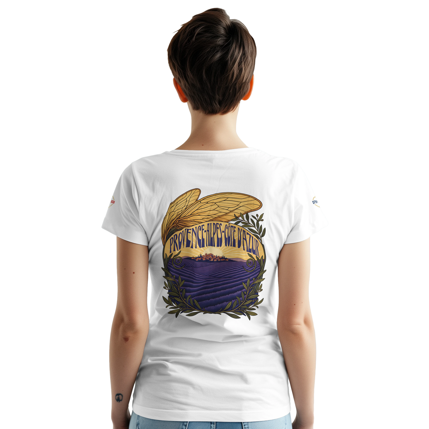 T-Shirt Unisexe Provence-Alpes-Côte d'Azur – Coton Épais Premium