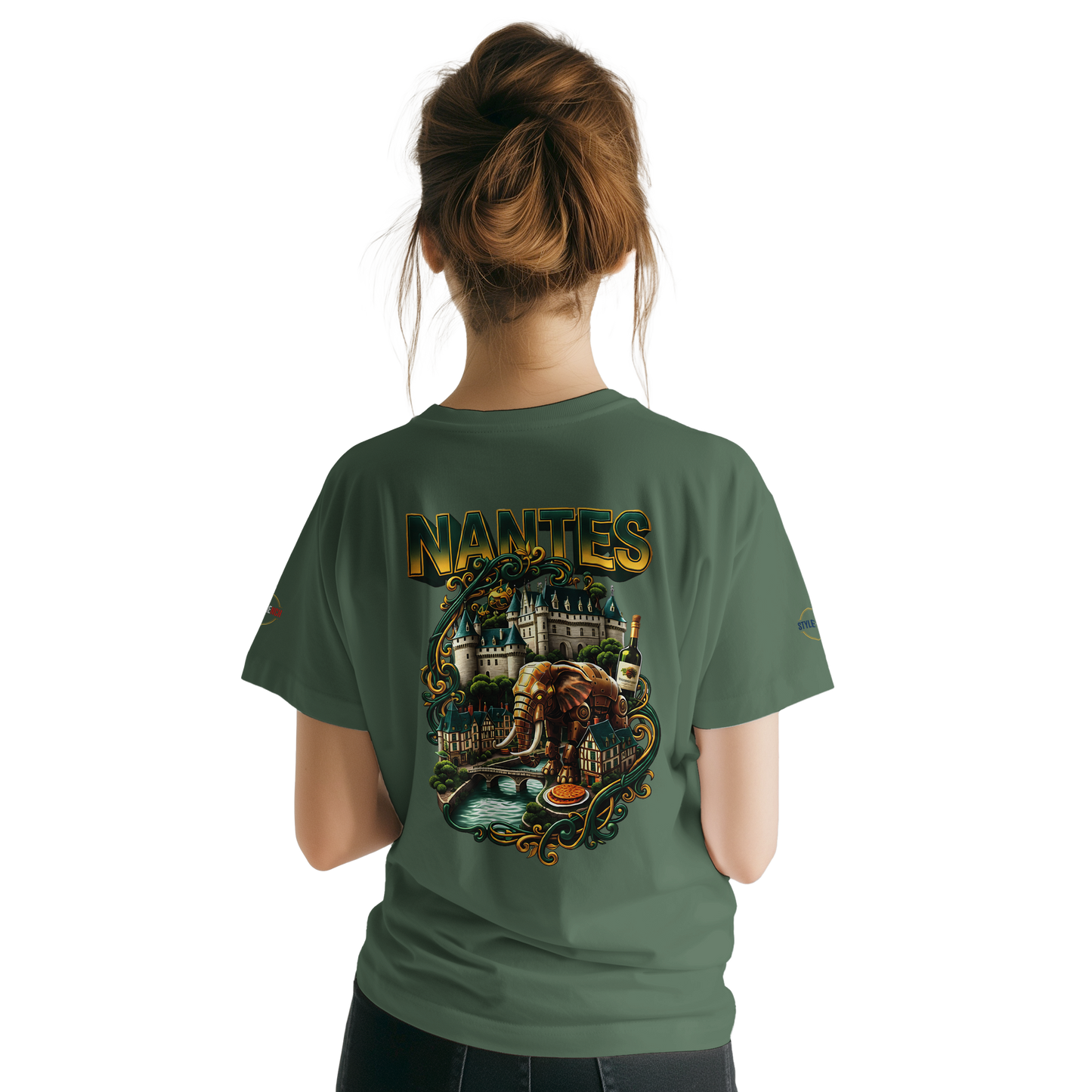 T-Shirt Unisexe Classique Nantes - Confort Premium et Style Urbain
