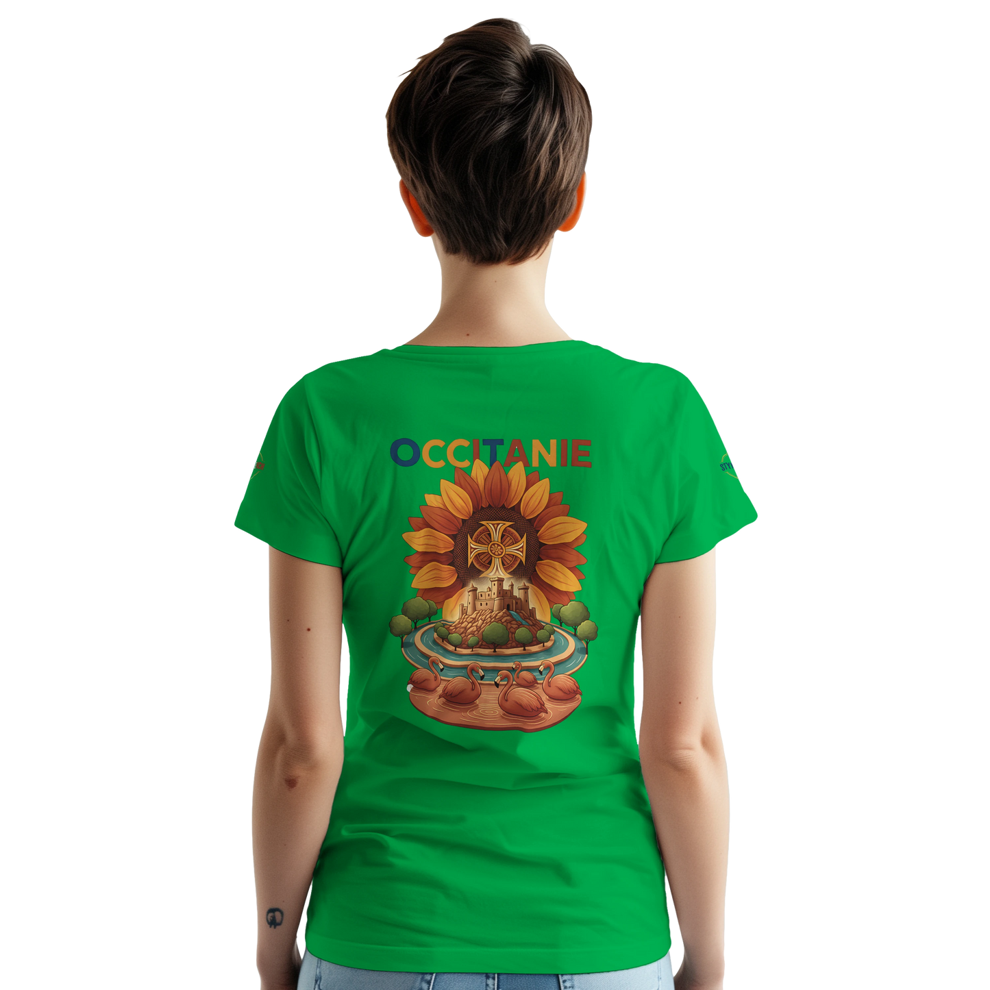 T-shirt Unisexe Occitanie – Coton Épais Premium