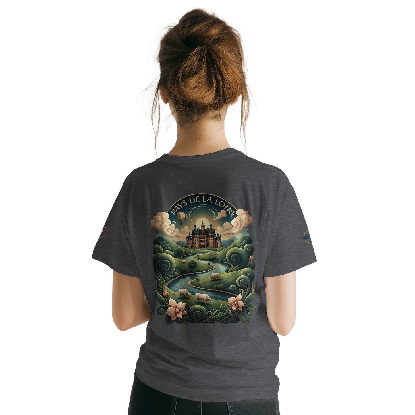 T-shirt Unisexe Pays de la Loire – Design Régional Premium