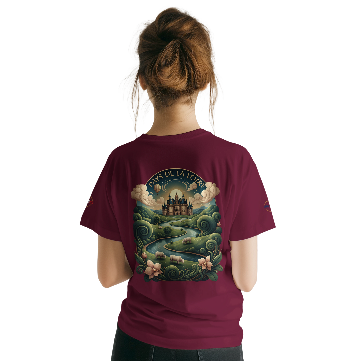 T-shirt Unisexe Pays de la Loire – Design Régional Premium