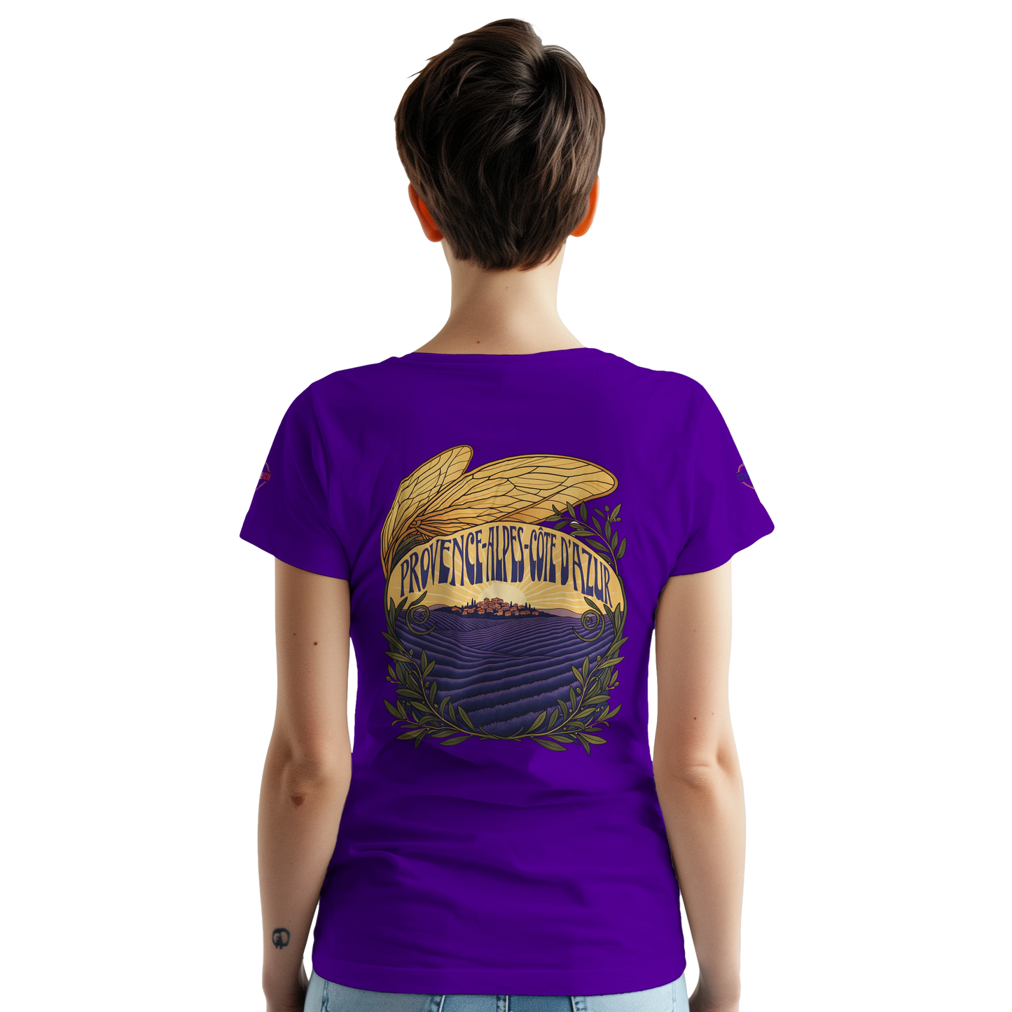 T-Shirt Unisexe Provence-Alpes-Côte d'Azur – Coton Épais Premium