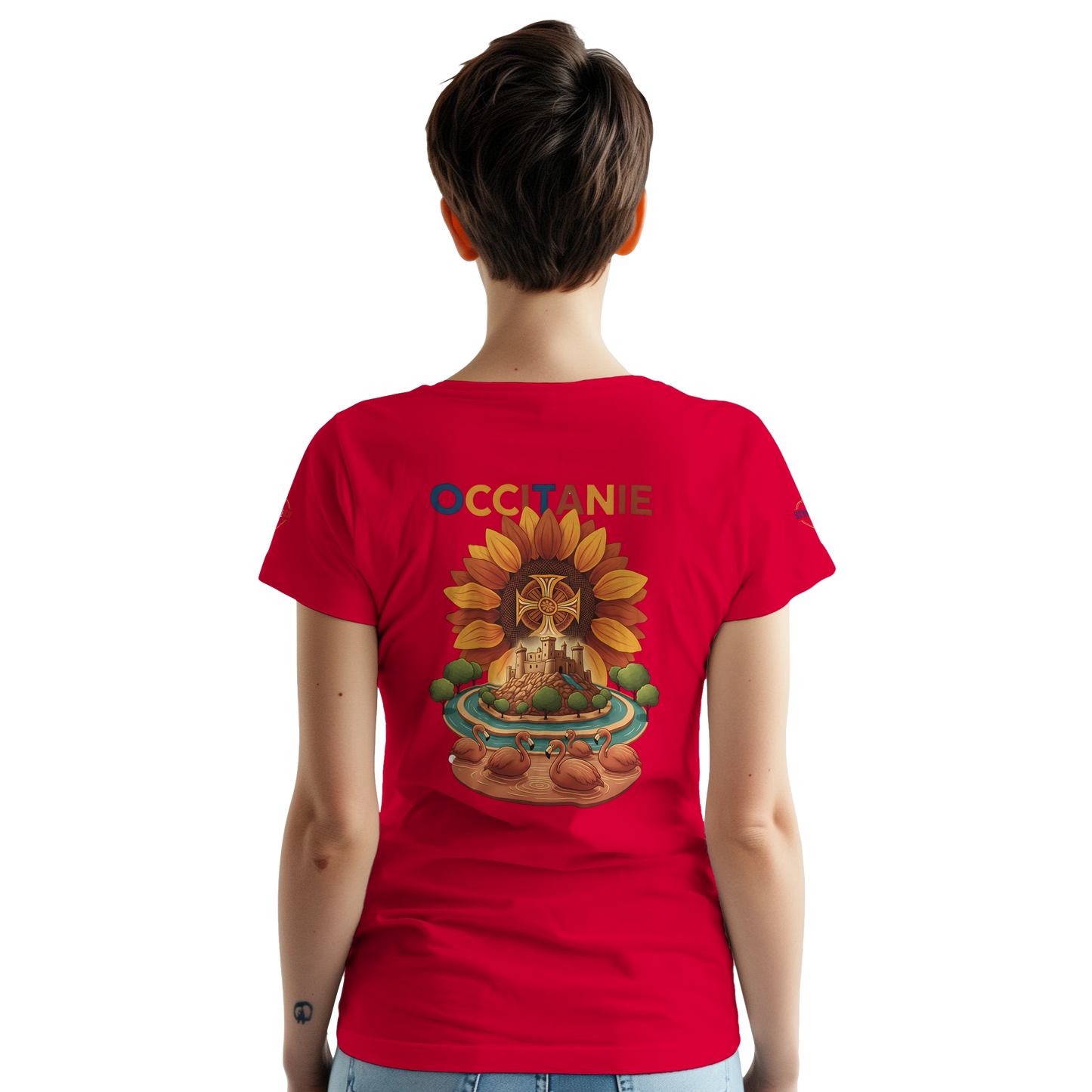 T-shirt Unisexe Occitanie – Coton Épais Premium