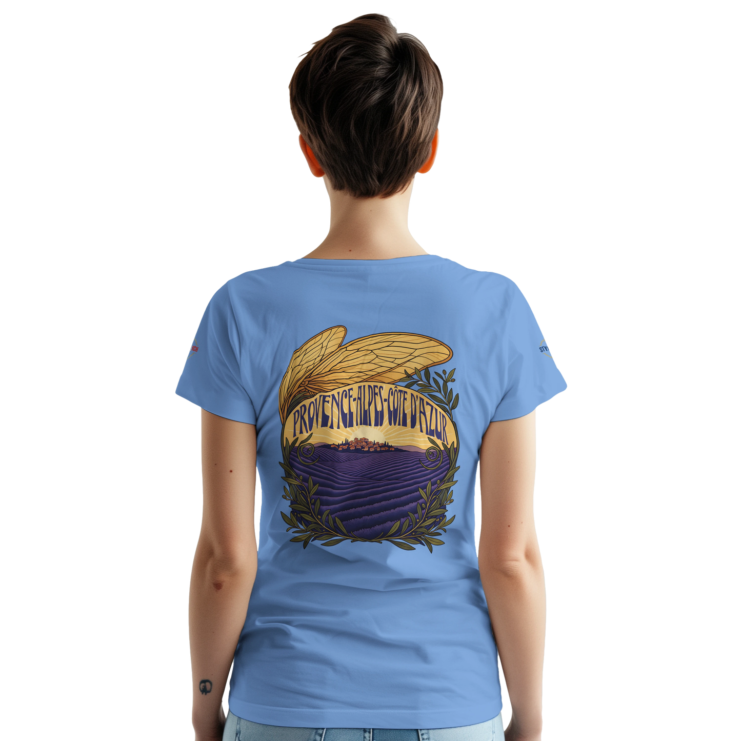 T-Shirt Unisexe Provence-Alpes-Côte d'Azur – Coton Épais Premium