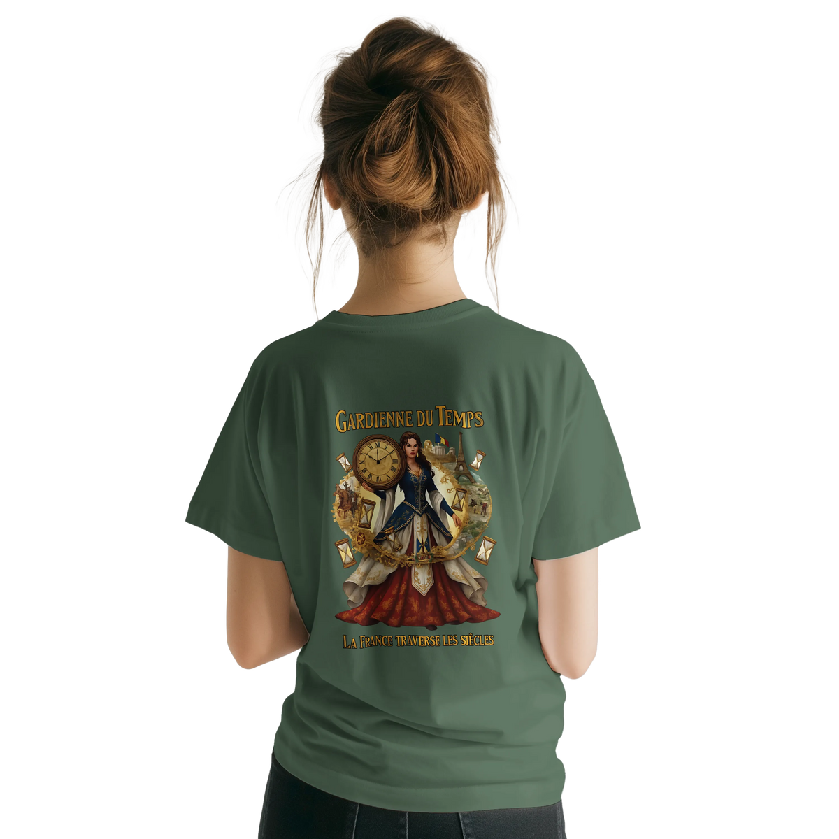 T-shirt Femme Gardienne du Temps - Classique Ras du Cou Gildan 64000