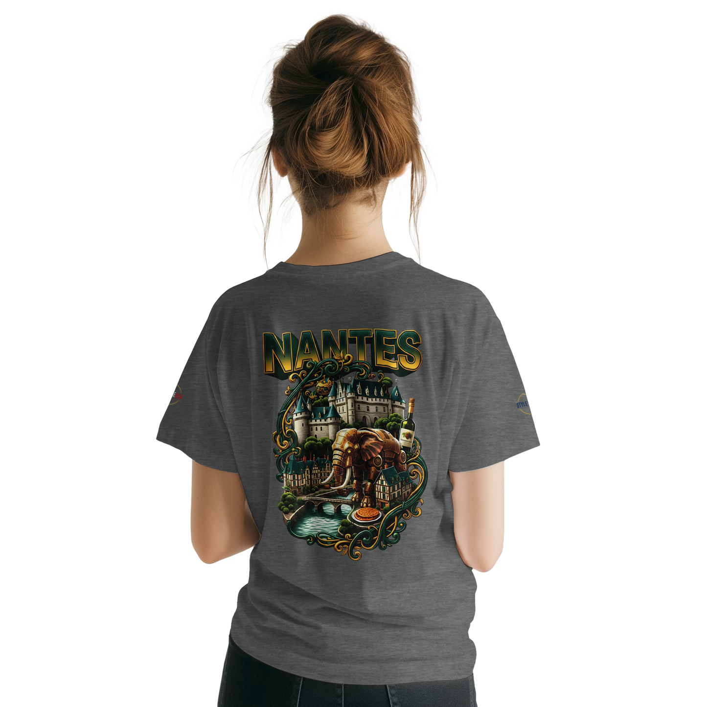 T-Shirt Unisexe Classique Nantes - Confort Premium et Style Urbain