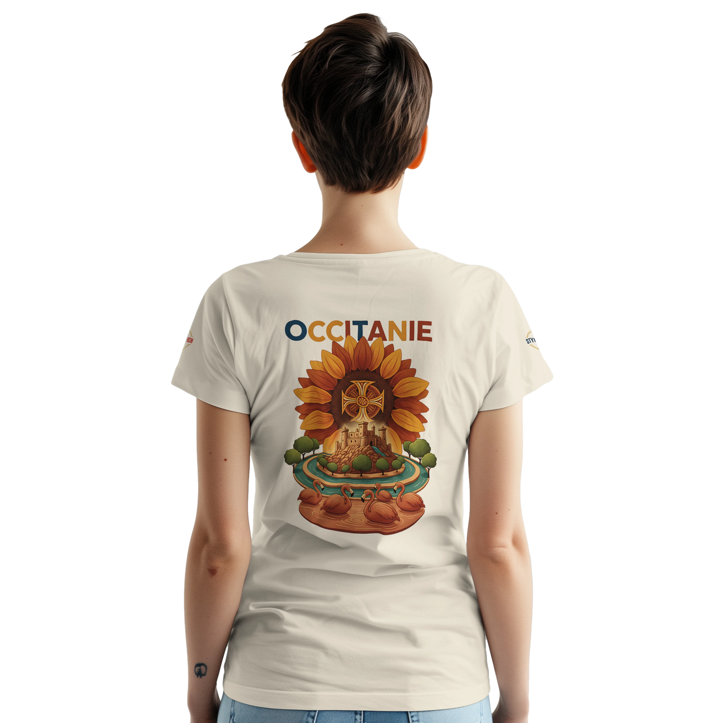 T-shirt Unisexe Occitanie – Coton Épais Premium