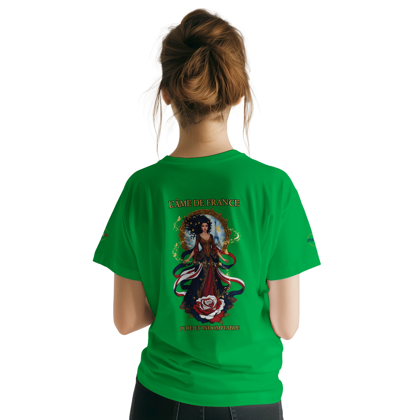 T-shirt  femme L'âme de France – Premium Cotton Tee with Classic French Design