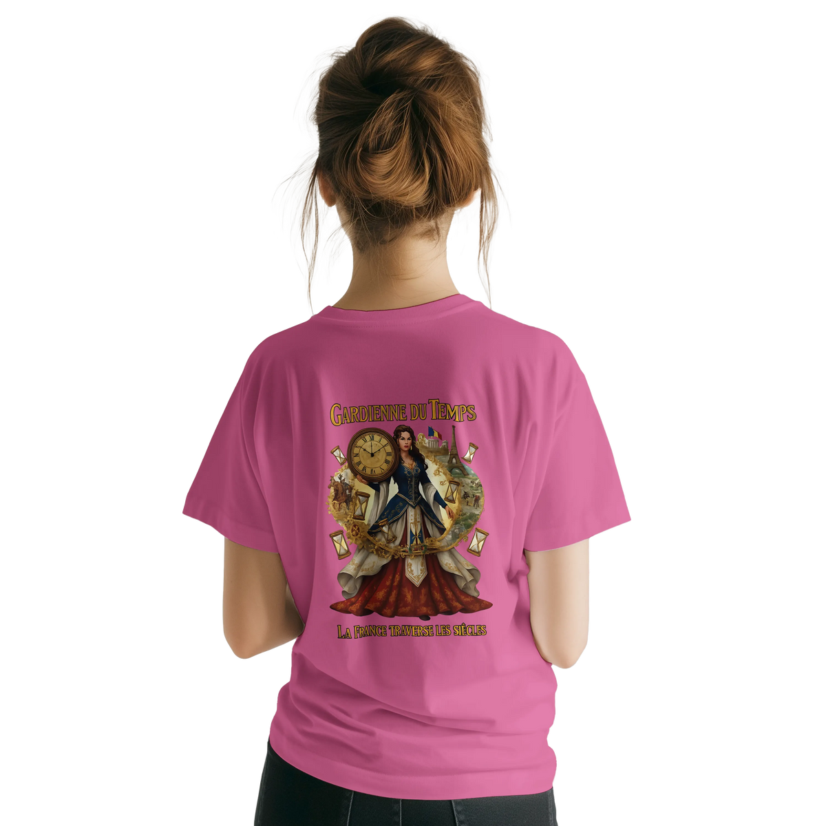 T-shirt Femme Gardienne du Temps - Classique Ras du Cou Gildan 64000
