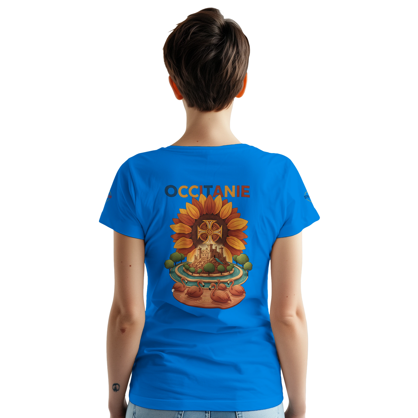 T-shirt Unisexe Occitanie – Coton Épais Premium