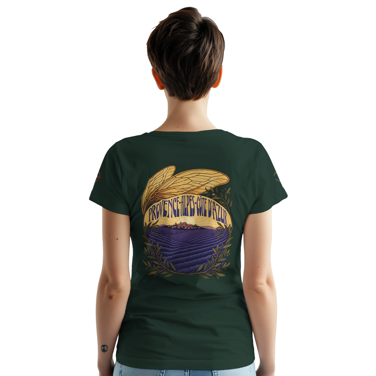 T-Shirt Unisexe Provence-Alpes-Côte d'Azur – Coton Épais Premium