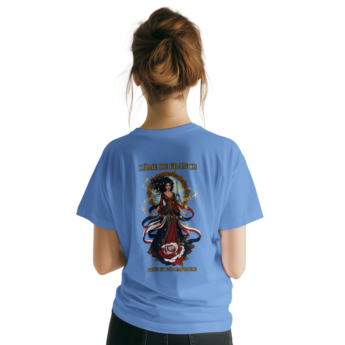T-shirt  femme L'âme de France – Premium Cotton Tee with Classic French Design