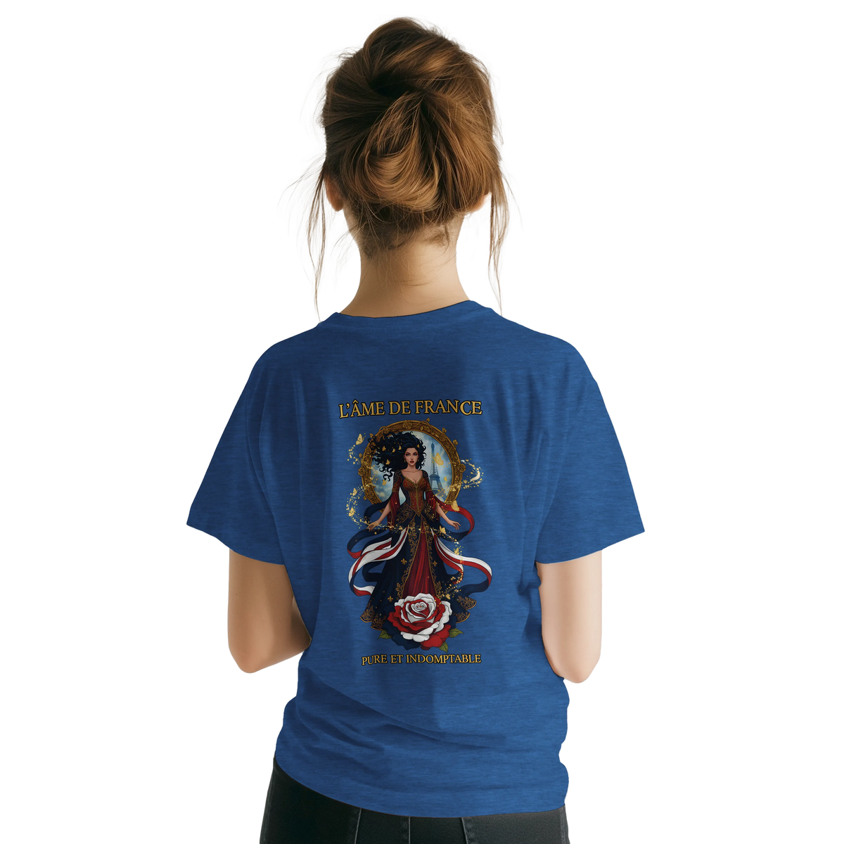 T-shirt  femme L'âme de France – Premium Cotton Tee with Classic French Design