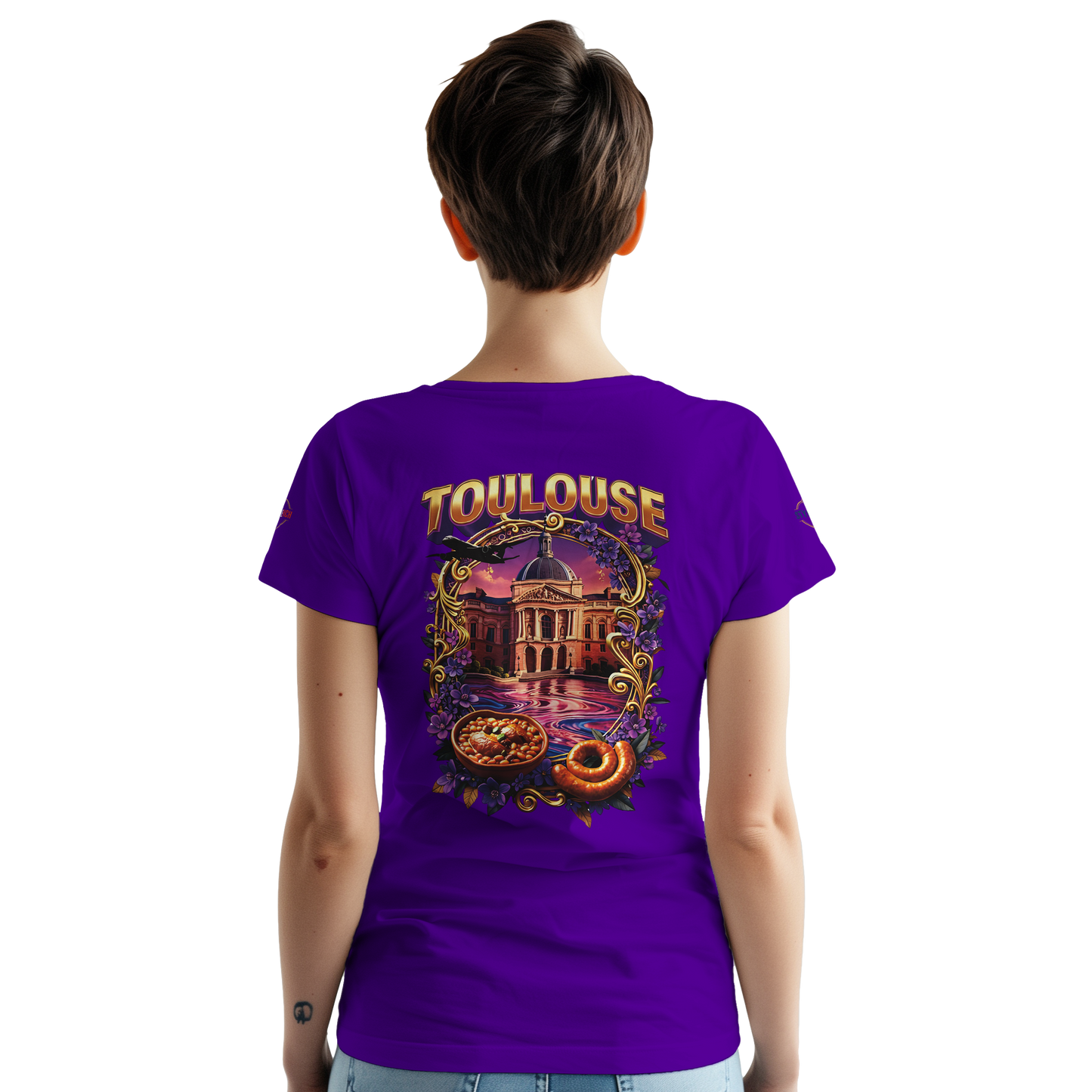 T-Shirt Unisexe Toulouse France – T-Shirt en Coton Premium à Coupe Classique
