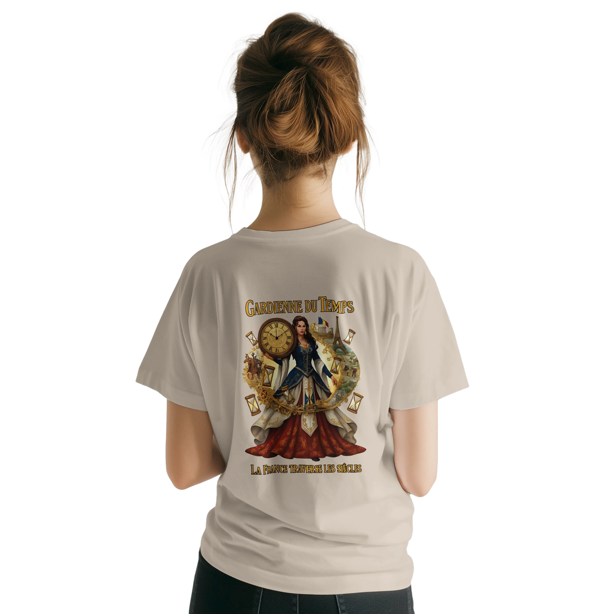T-shirt Femme Gardienne du Temps - Classique Ras du Cou Gildan 64000