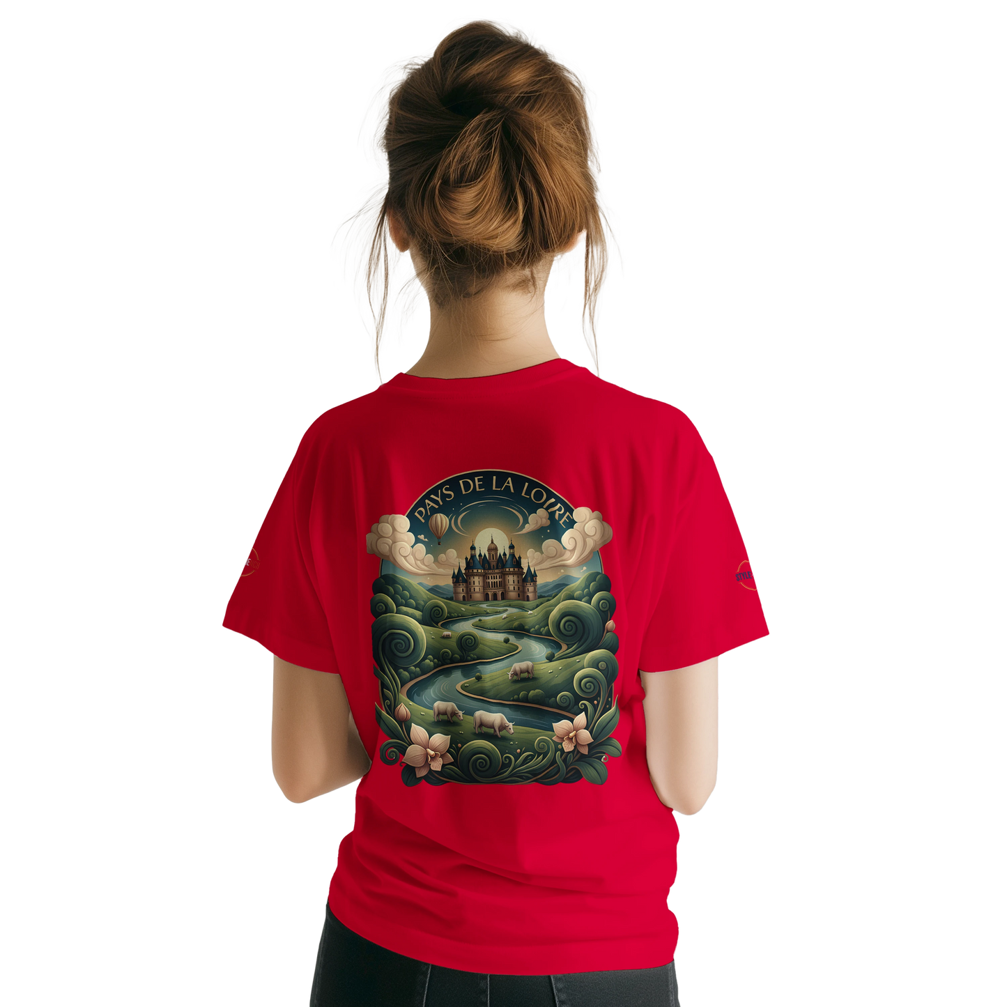 T-shirt Unisexe Pays de la Loire – Design Régional Premium