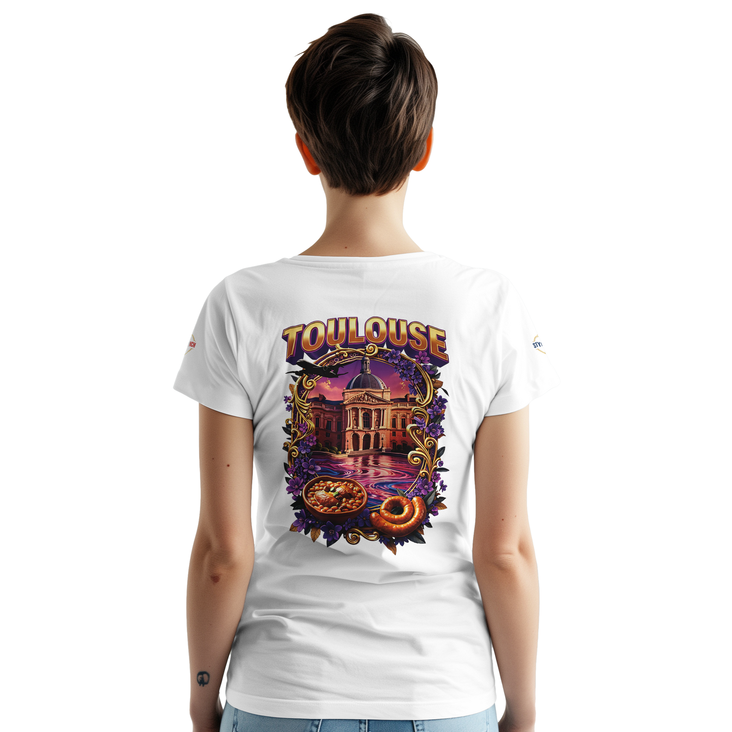 T-Shirt Unisexe Toulouse France – T-Shirt en Coton Premium à Coupe Classique