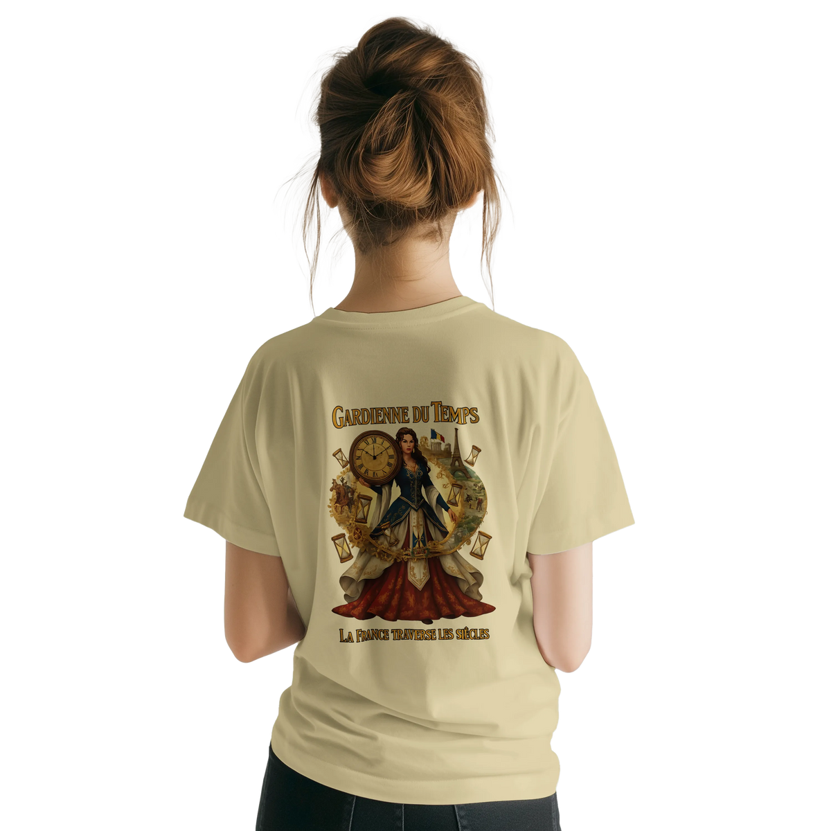 T-shirt Femme Gardienne du Temps - Classique Ras du Cou Gildan 64000