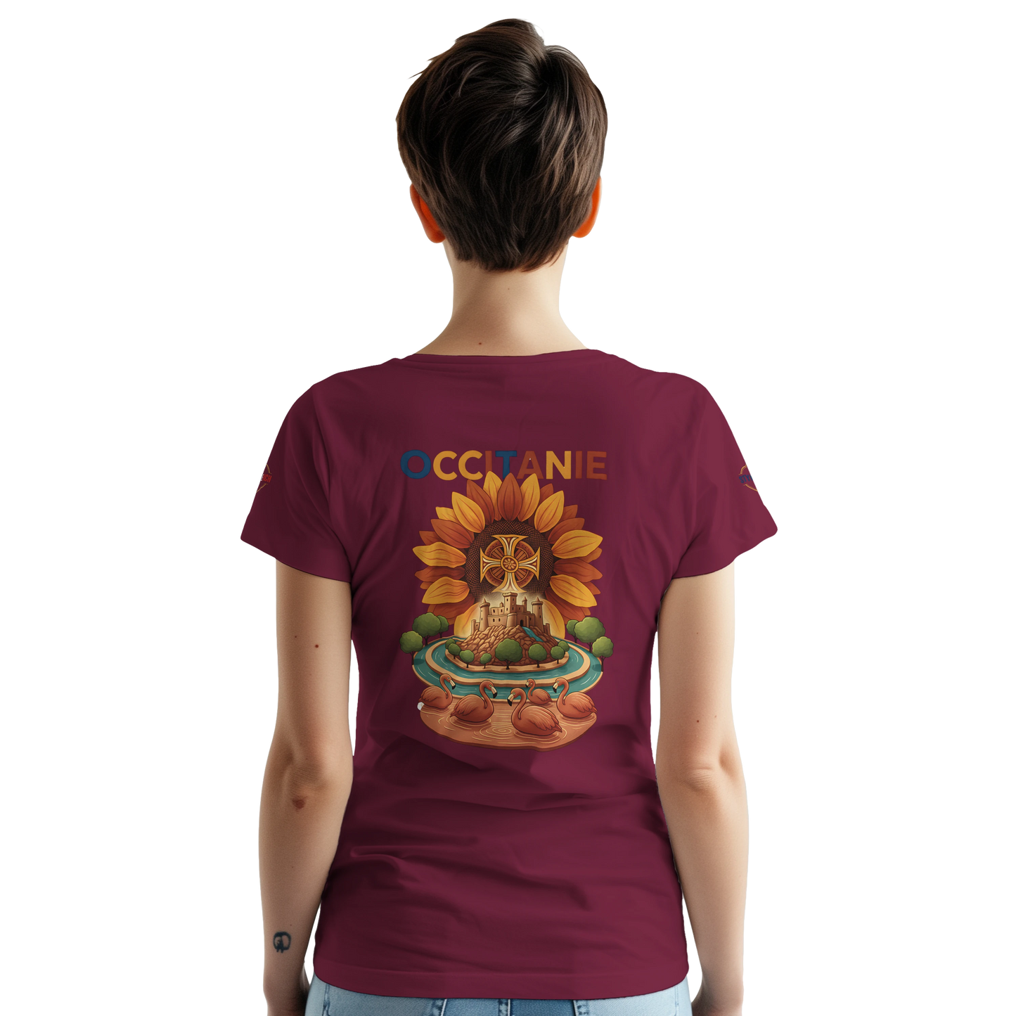 T-shirt Unisexe Occitanie – Coton Épais Premium