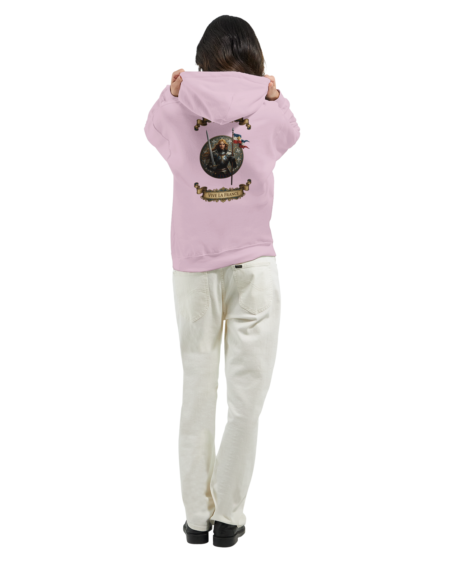 Sweat à Capuche Femme Jeanne d'Arc - Hoodie Confortable et Résistant