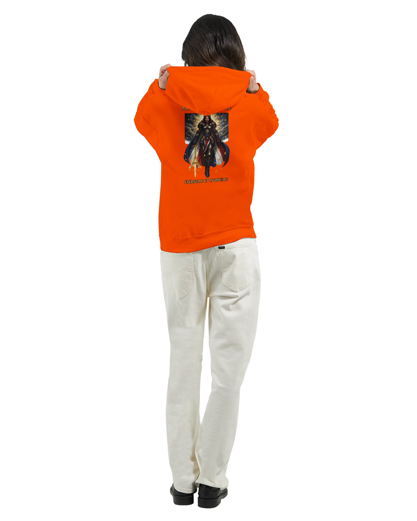 Sweat à Capuche déesse de France Douillet à Motif Unique – Confort et Style
