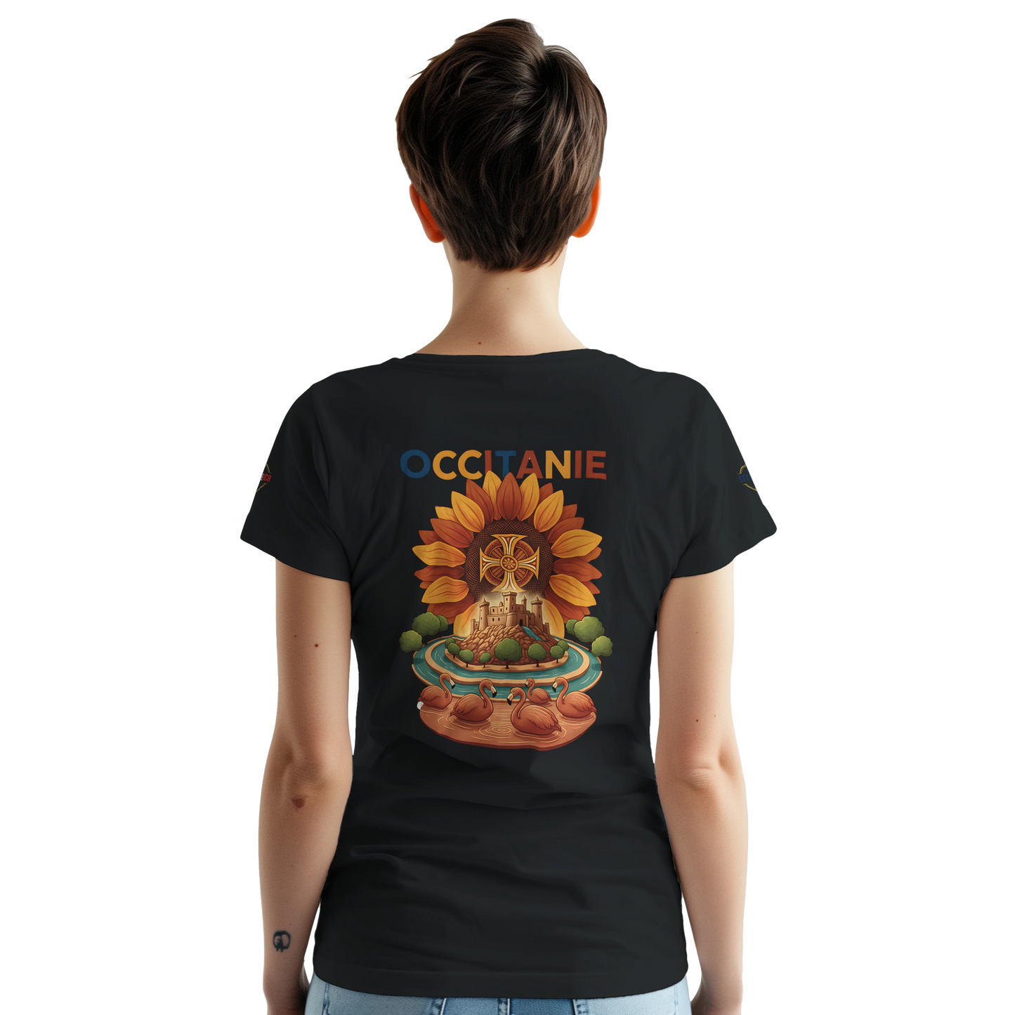 T-shirt Unisexe Occitanie – Coton Épais Premium