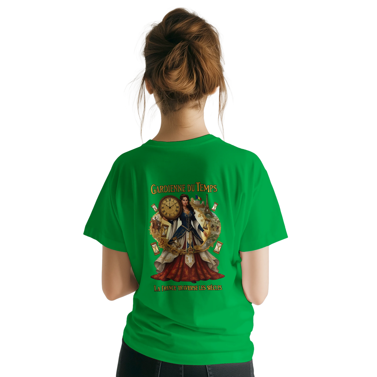 T-shirt Femme Gardienne du Temps - Classique Ras du Cou Gildan 64000