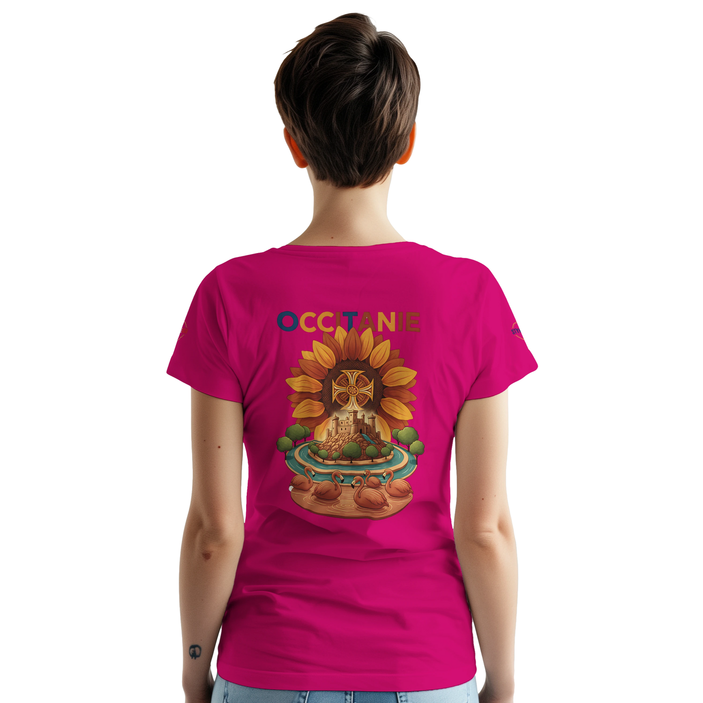 T-shirt Unisexe Occitanie – Coton Épais Premium