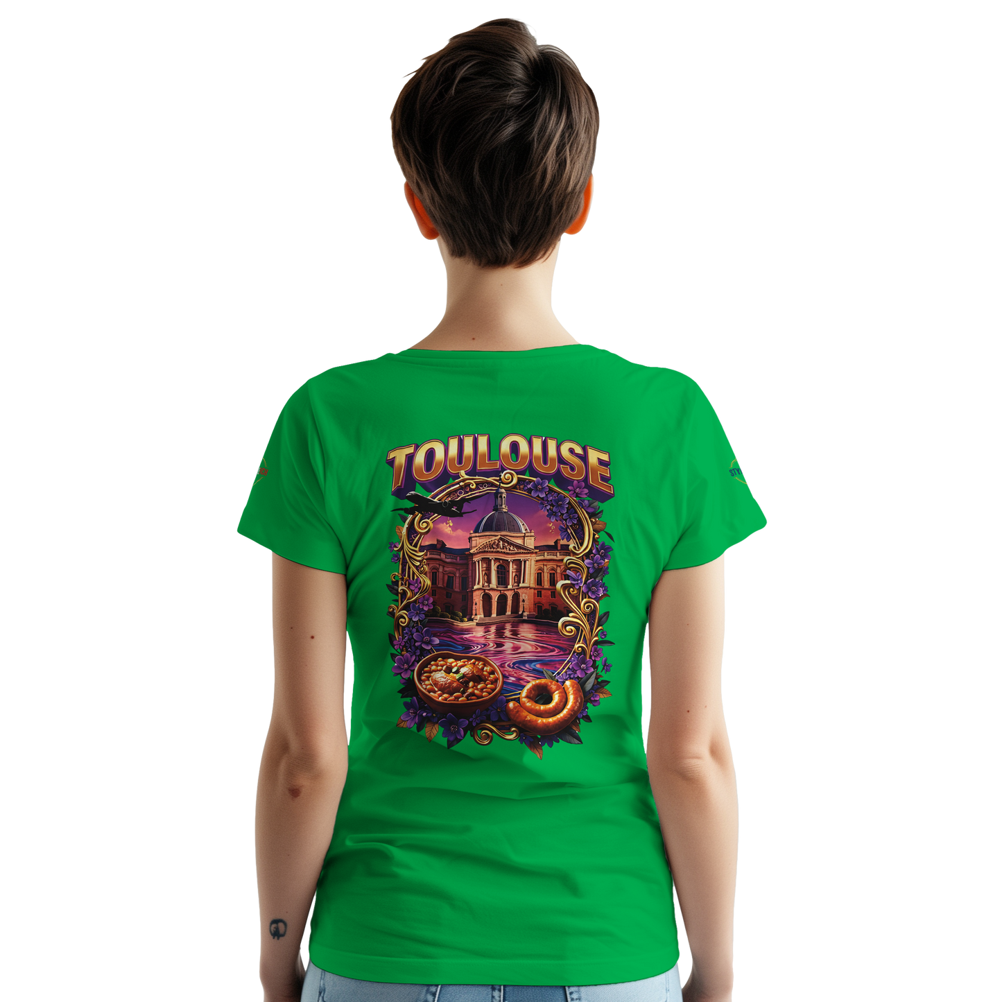 T-Shirt Unisexe Toulouse France – T-Shirt en Coton Premium à Coupe Classique