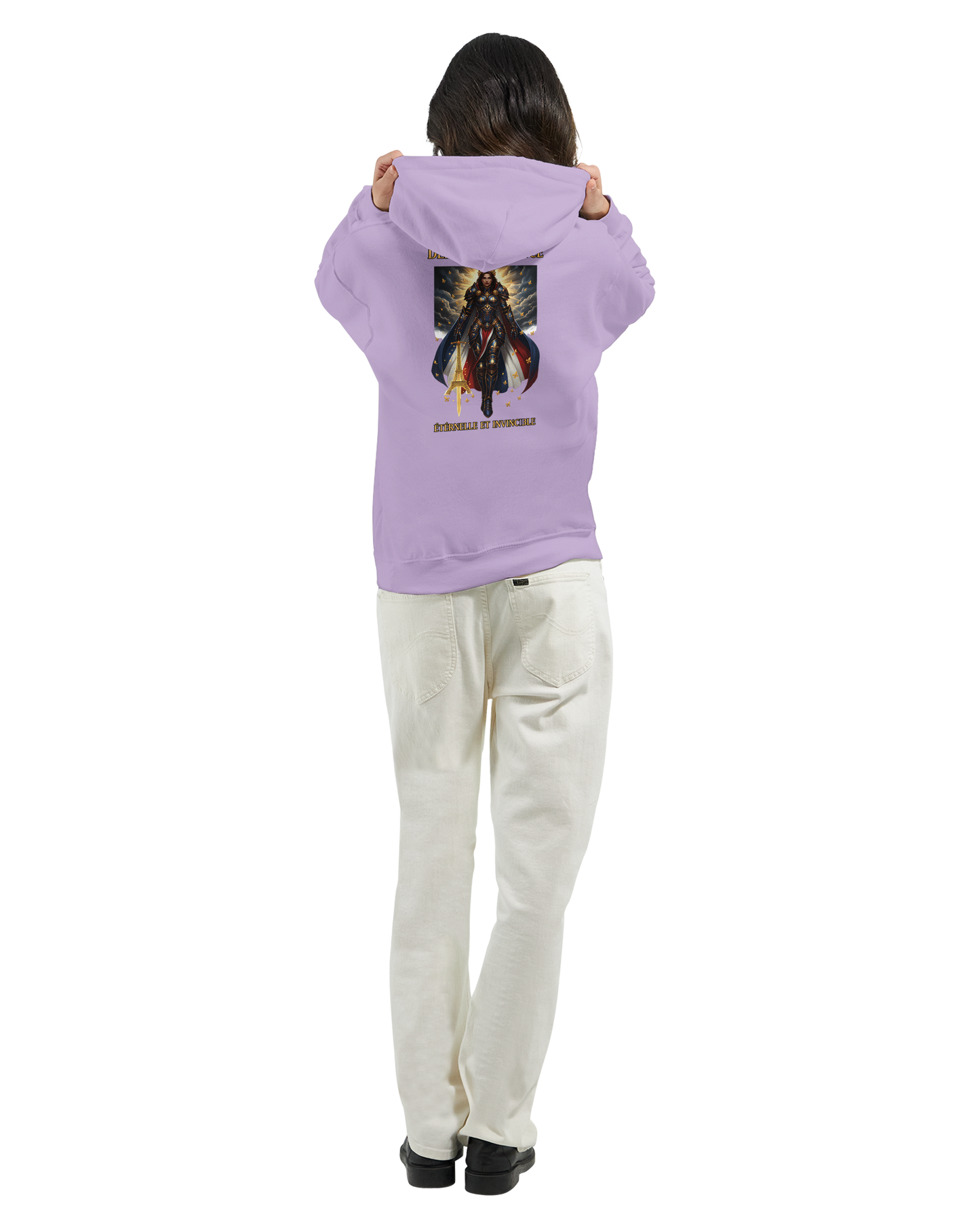 Sweat à Capuche déesse de France Douillet à Motif Unique – Confort et Style