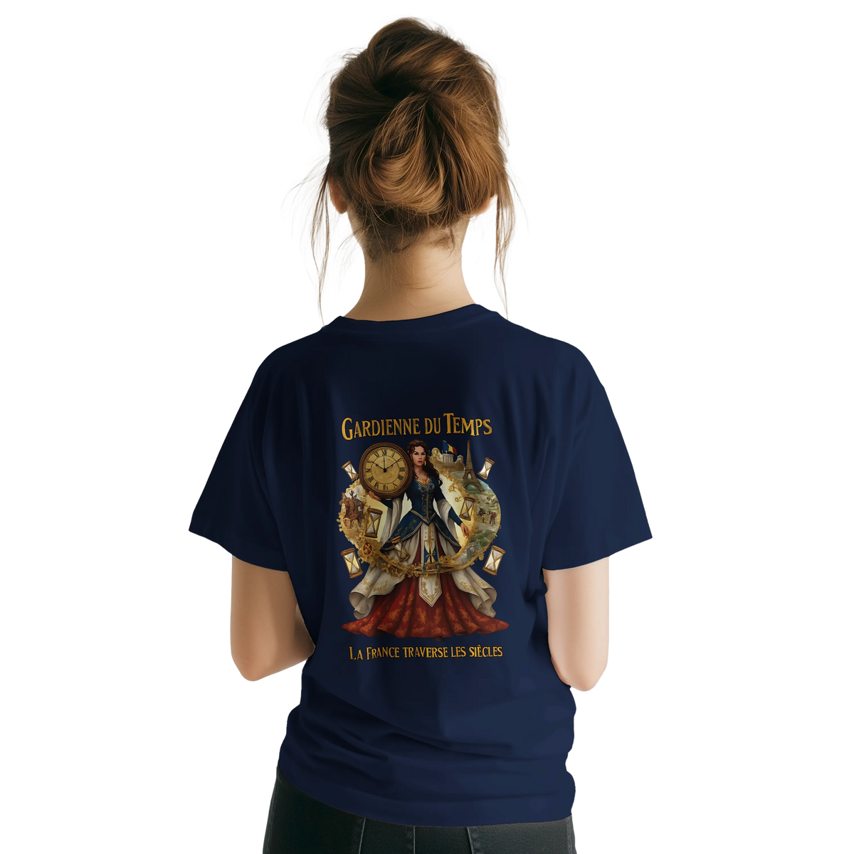 T-shirt Femme Gardienne du Temps - Classique Ras du Cou Gildan 64000