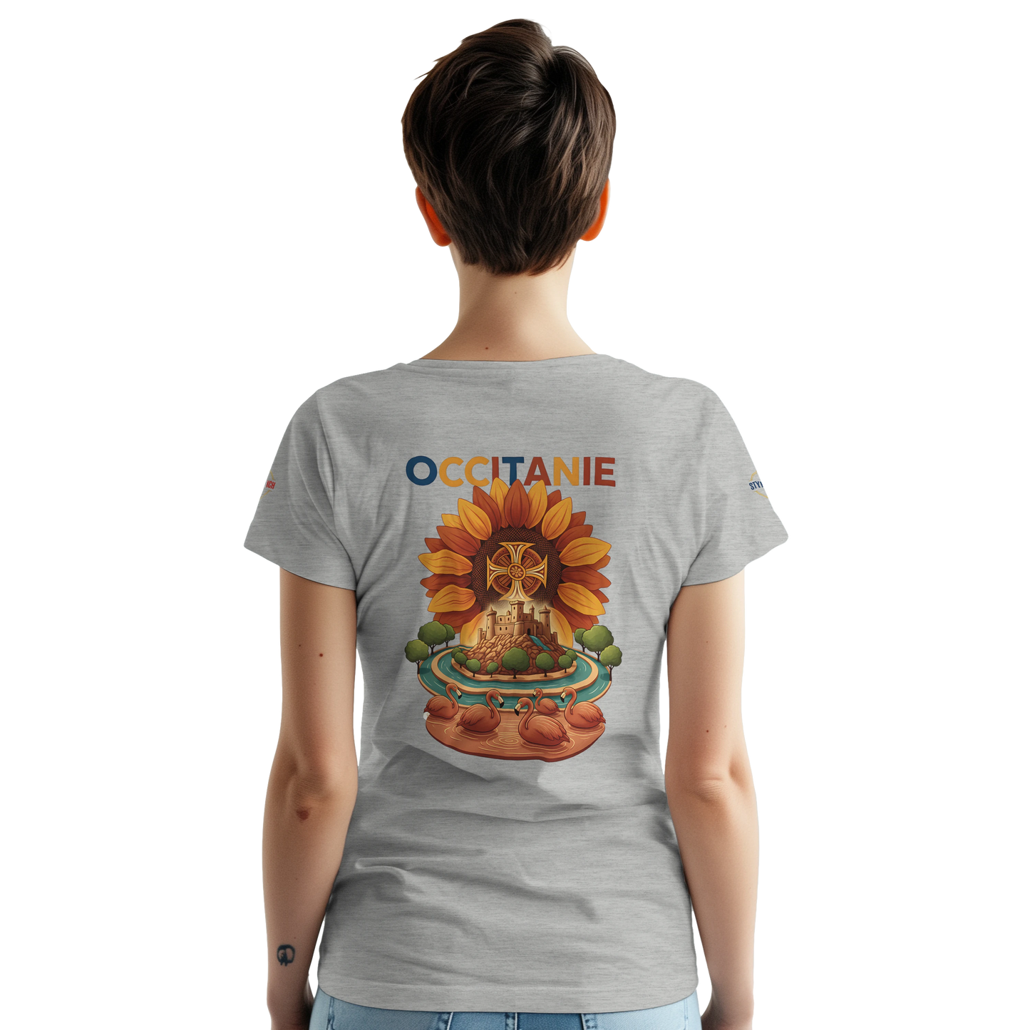 T-shirt Unisexe Occitanie – Coton Épais Premium