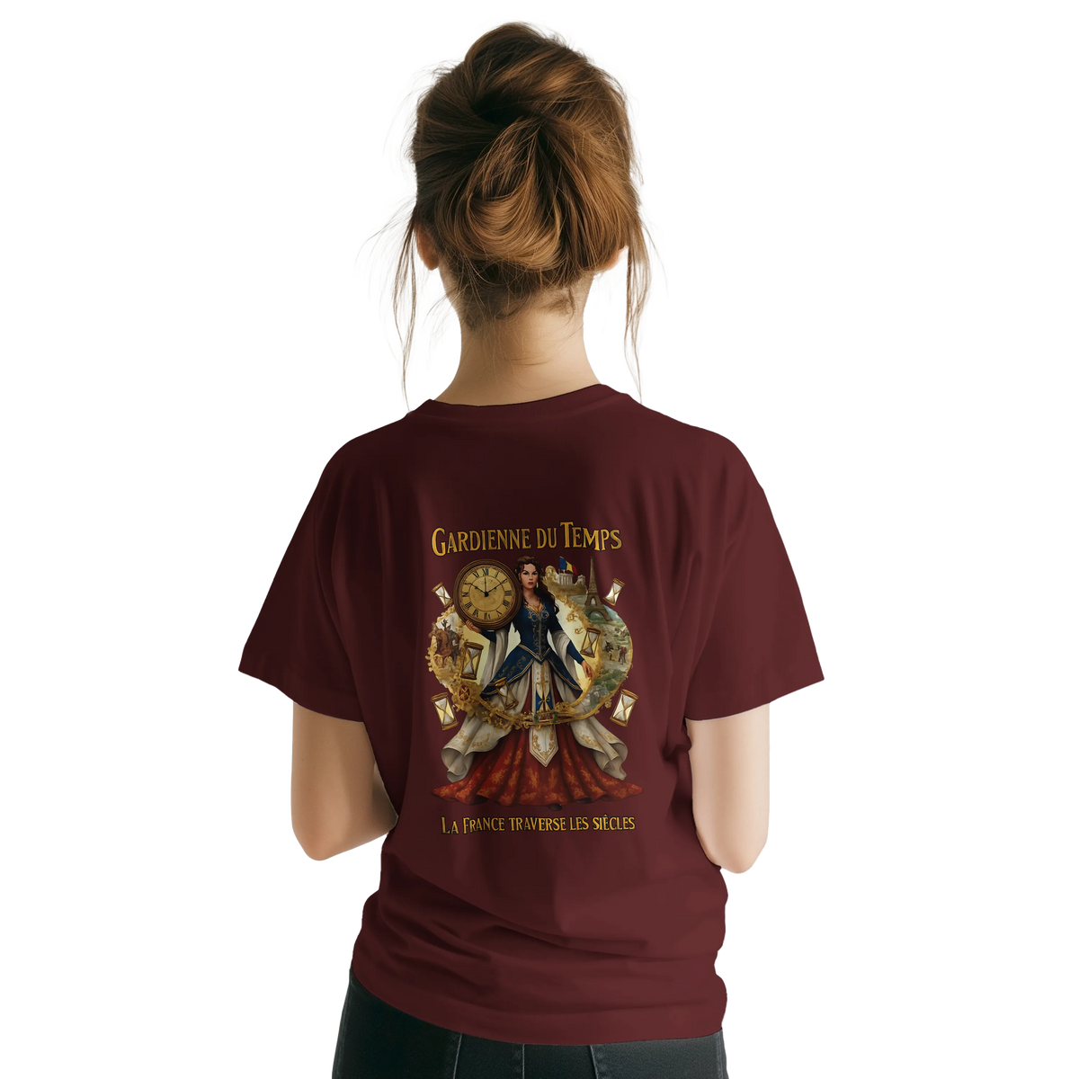 T-shirt Femme Gardienne du Temps - Classique Ras du Cou Gildan 64000