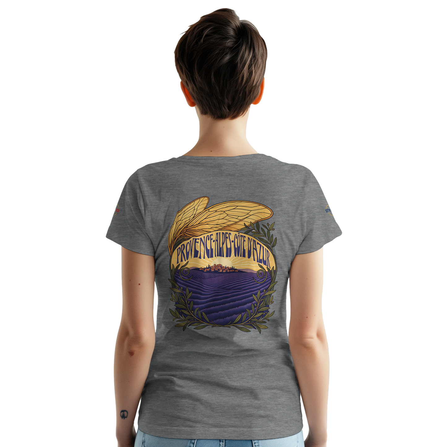 T-Shirt Unisexe Provence-Alpes-Côte d'Azur – Coton Épais Premium