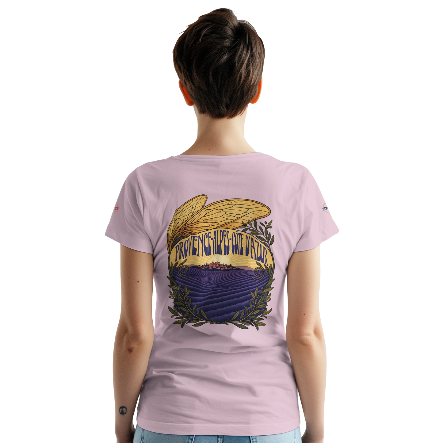 T-Shirt Unisexe Provence-Alpes-Côte d'Azur – Coton Épais Premium