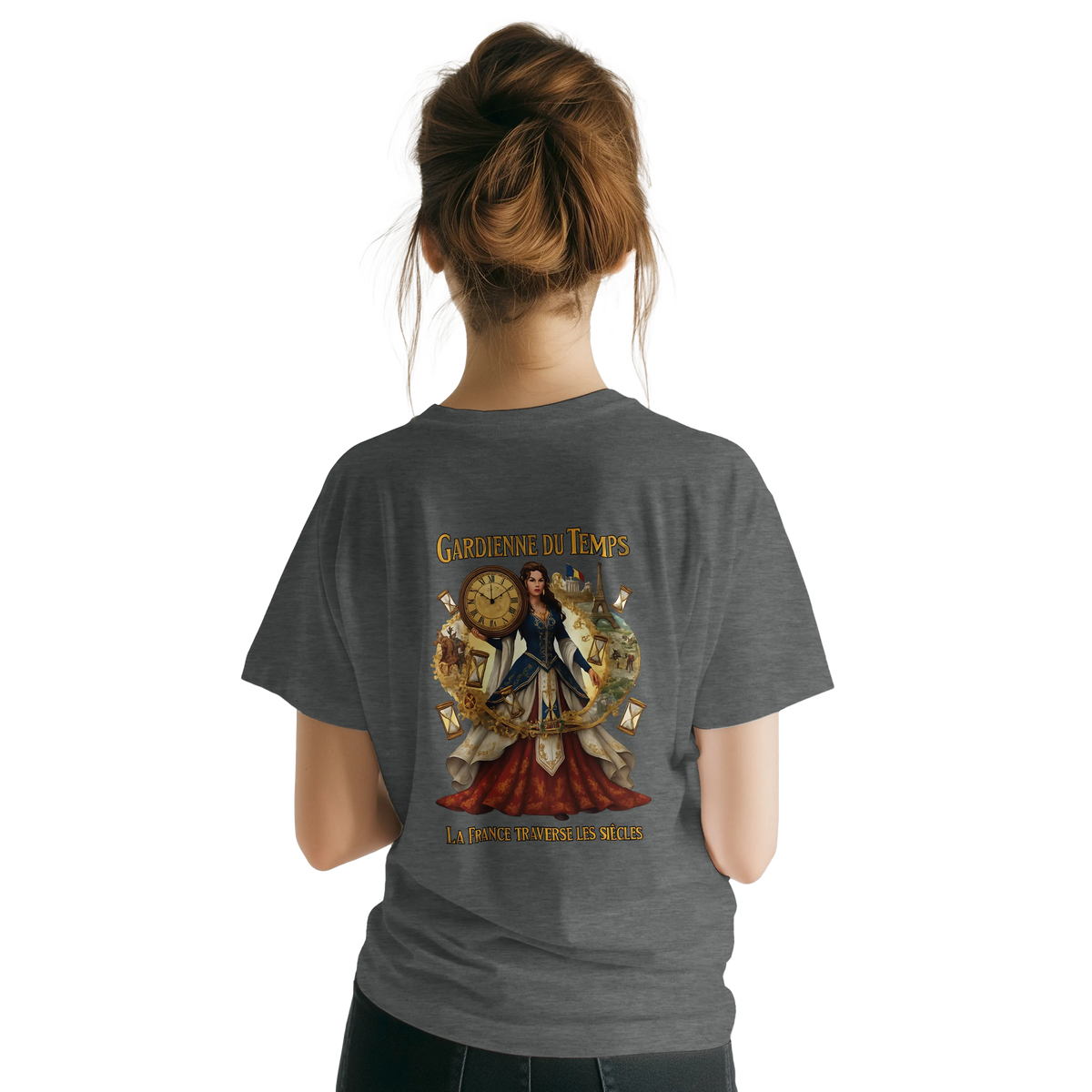 T-shirt Femme Gardienne du Temps - Classique Ras du Cou Gildan 64000