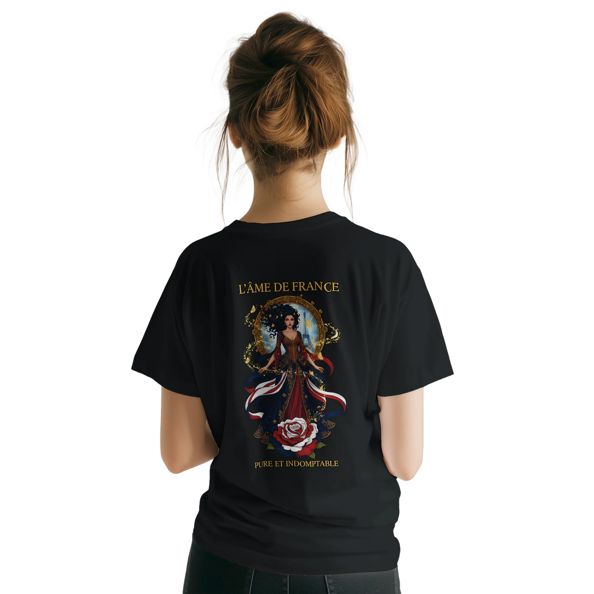 T-shirt  femme L'âme de France – Premium Cotton Tee with Classic French Design