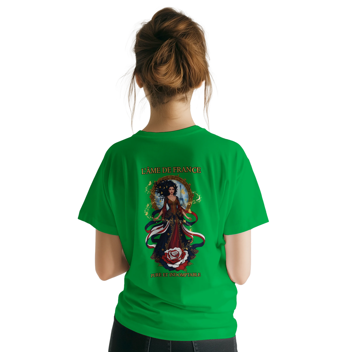 T-shirt  femme L'âme de France – Premium Cotton Tee with Classic French Design