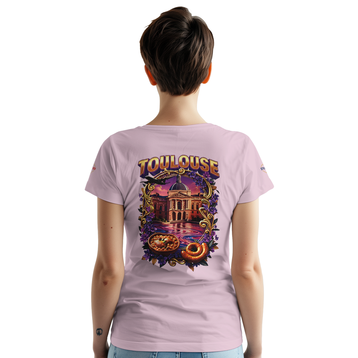 T-Shirt Unisexe Toulouse France – T-Shirt en Coton Premium à Coupe Classique