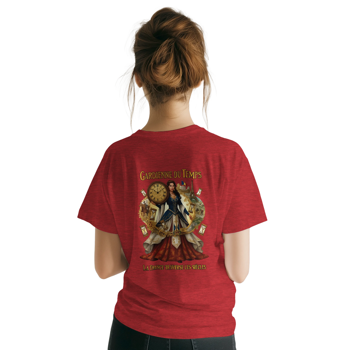 T-shirt Femme Gardienne du Temps - Classique Ras du Cou Gildan 64000