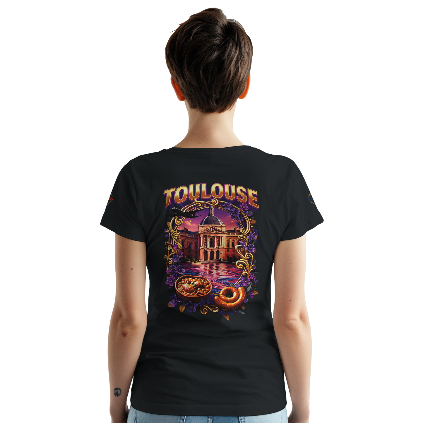 T-Shirt Unisexe Toulouse France – T-Shirt en Coton Premium à Coupe Classique