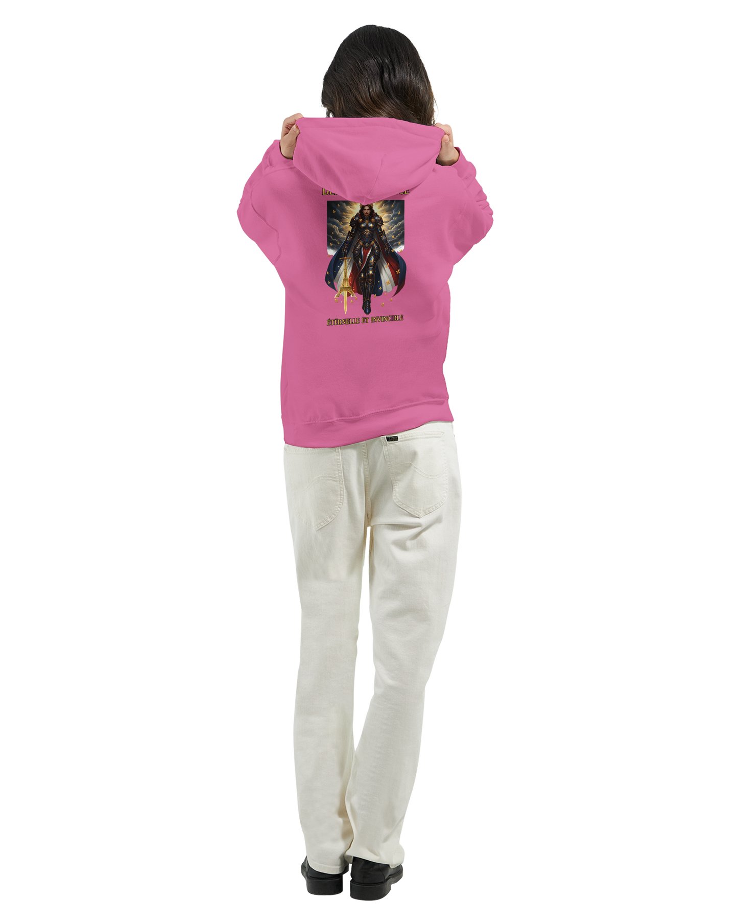 Sweat à Capuche déesse de France Douillet à Motif Unique – Confort et Style