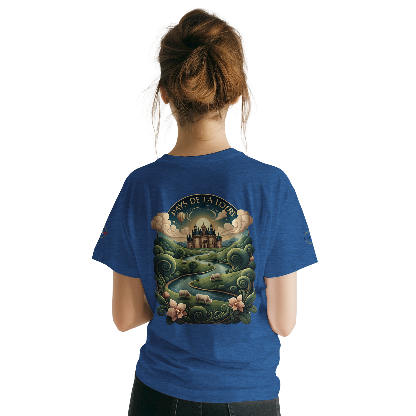 T-shirt Unisexe Pays de la Loire – Design Régional Premium